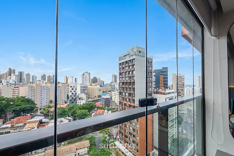 Estudio em Cond. c/ Piscina na Barra ZBA1202