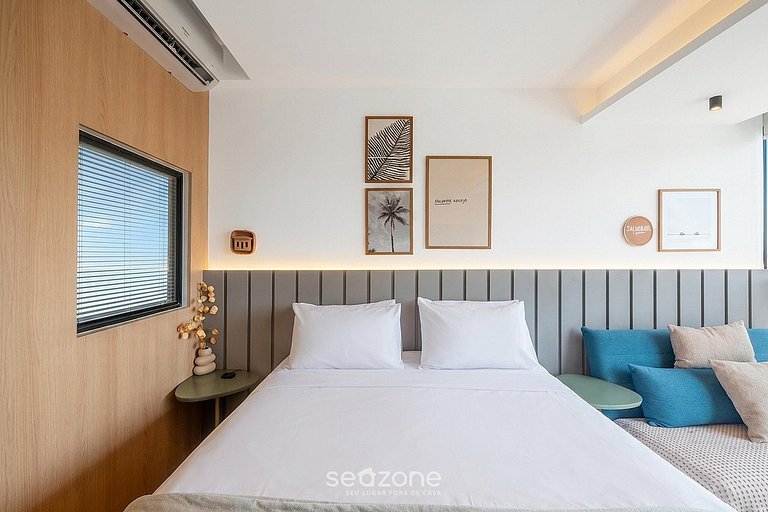 Estudio en Condo. c/ Piscina en Barra ZBA1202