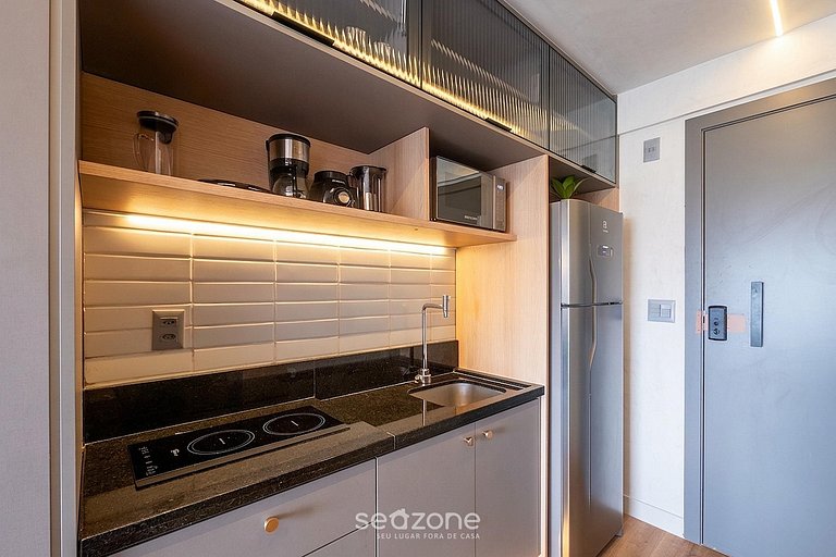 Estudio em Cond. c/ Piscina na Barra ZBA1202