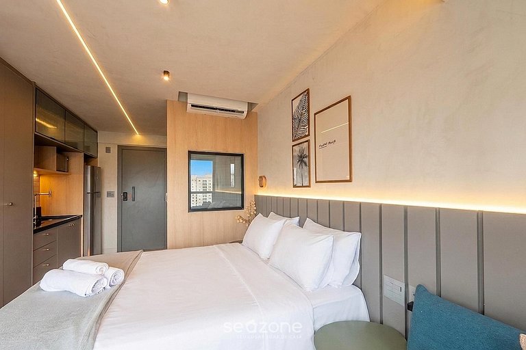 Estudio en Condo. c/ Piscina en Barra ZBA1202