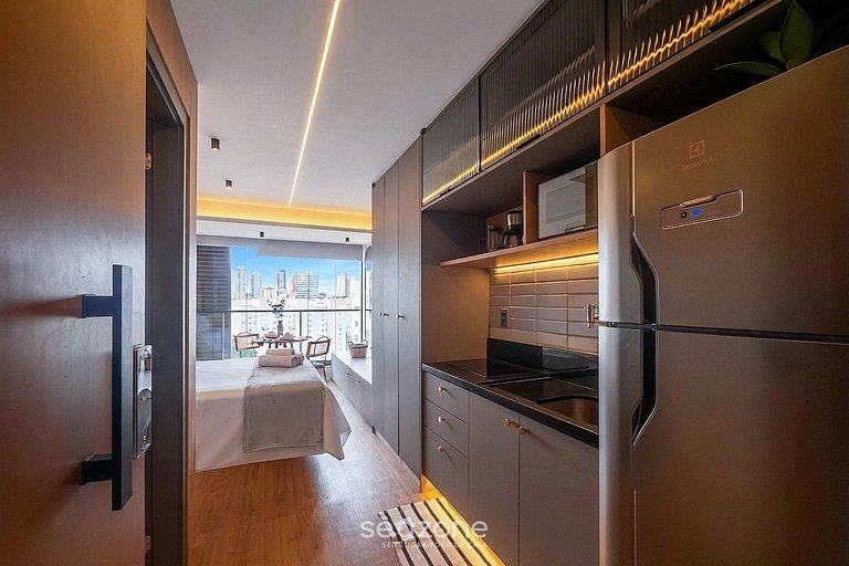Estudio en Condo. c/ Piscina en Barra ZBA1202