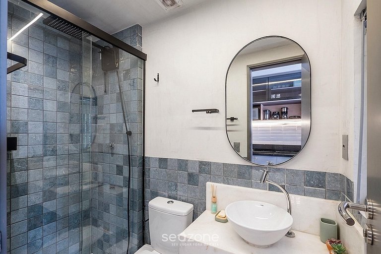 Estudio en Condo. c/ Piscina en Barra ZBA1202