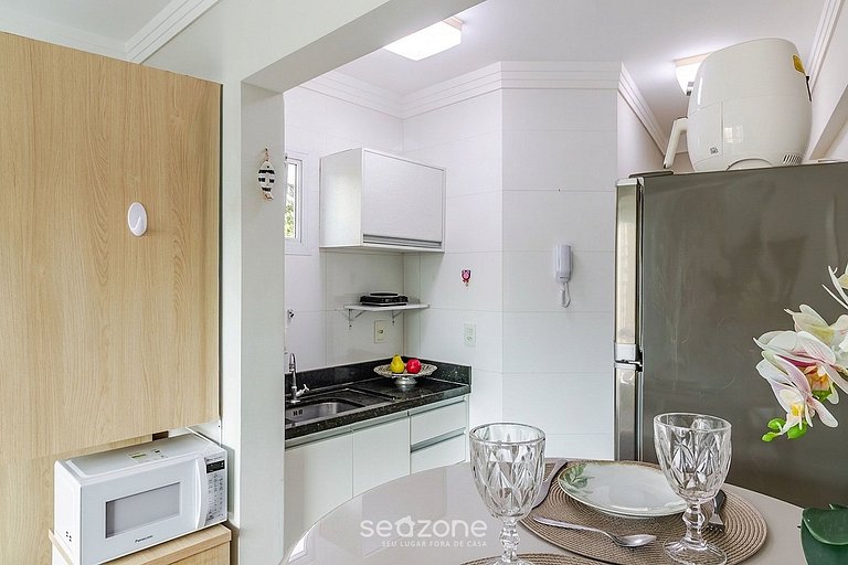Apto. en Condo. c/ Piscina y Vista Cid. INT1812