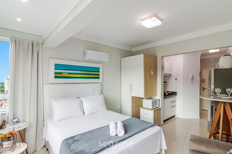 Apto. en Condo. c/ Piscina y Vista Cid. INT1812