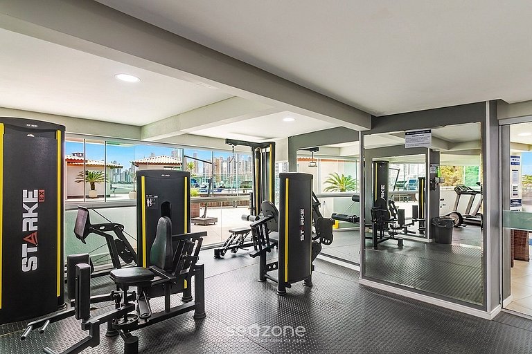 Apto. en Condo. c/ Piscina y Vista Cid. INT1812