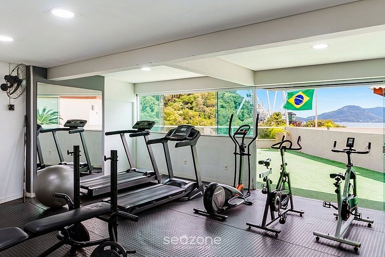 Apto. en Condo. c/ Piscina y Vista Cid. INT1812