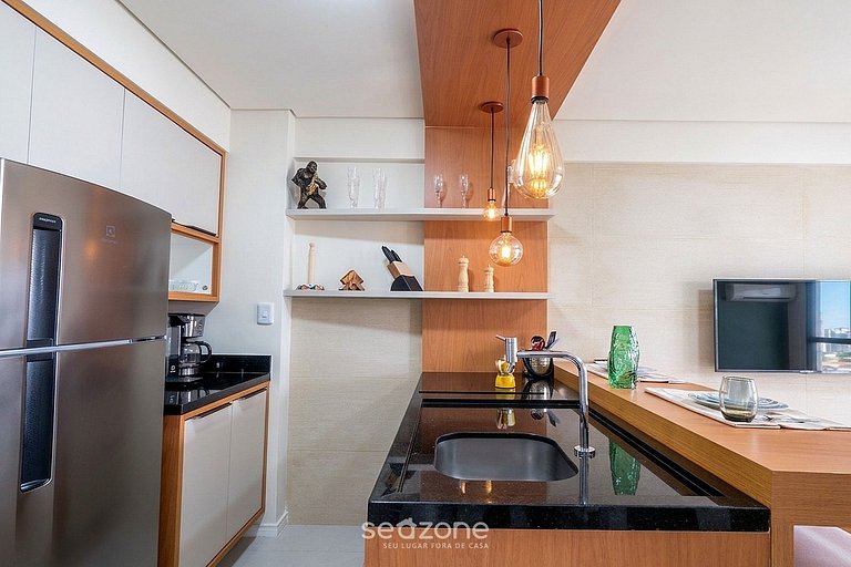 Apto. c/ Balcón en Condo. c/ Piscina DLO0080