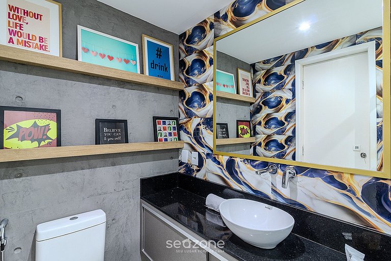 Apto. em Cond. c/ Piscina e Vista Cid. MPB0173