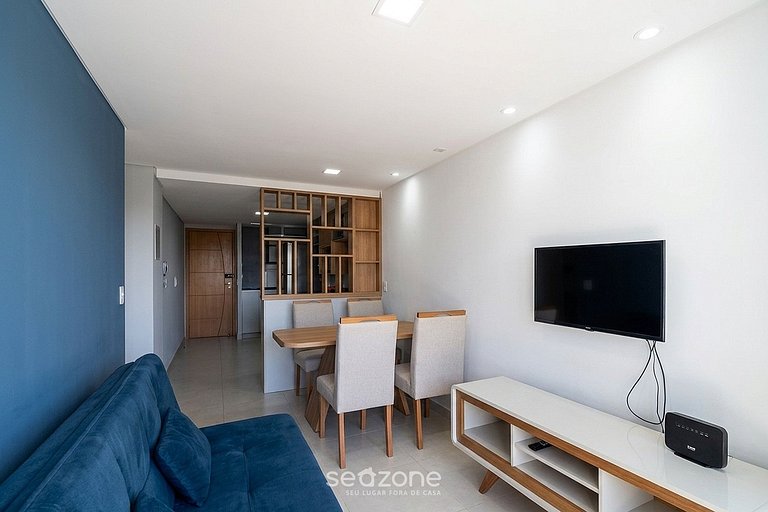 Apto. em Cond. c/ Piscina e Vista Mar WFT0602