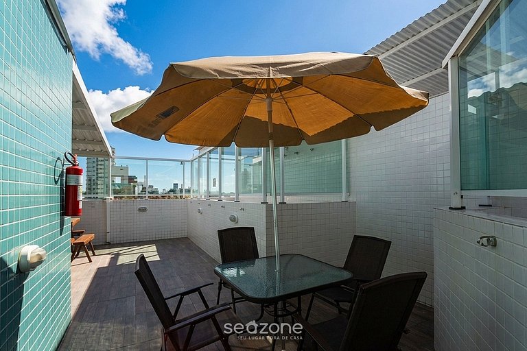 Apto. em Cond. c/ Piscina e Vista Mar WFT0602