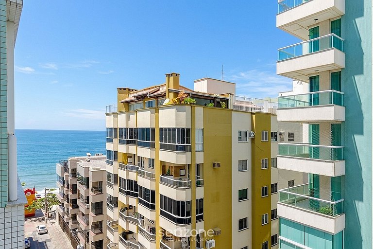 Apto. c/ Varanda e Vista Mar DUN0501