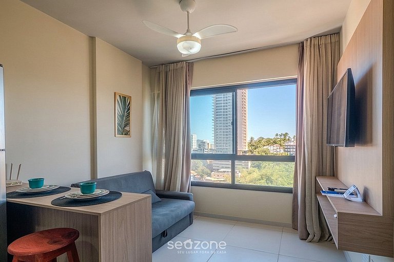 Apto. en Condo. c/ Piscina y Vista Cid. BLB1104