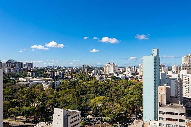 Studio em Cond. c/ Piscina e Vista Cid. TRM1504