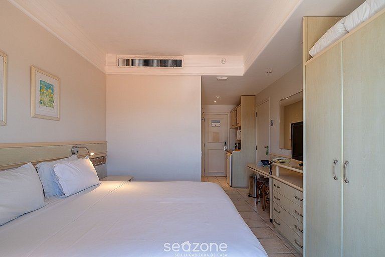 Studio c/ vista mar no Jurerê Beach Village JBV125