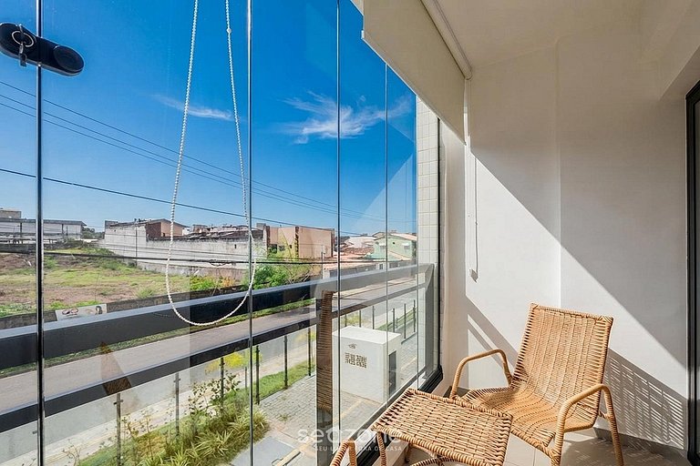 Studio em Cond. c/ Piscina a 720m Praia CLF0143