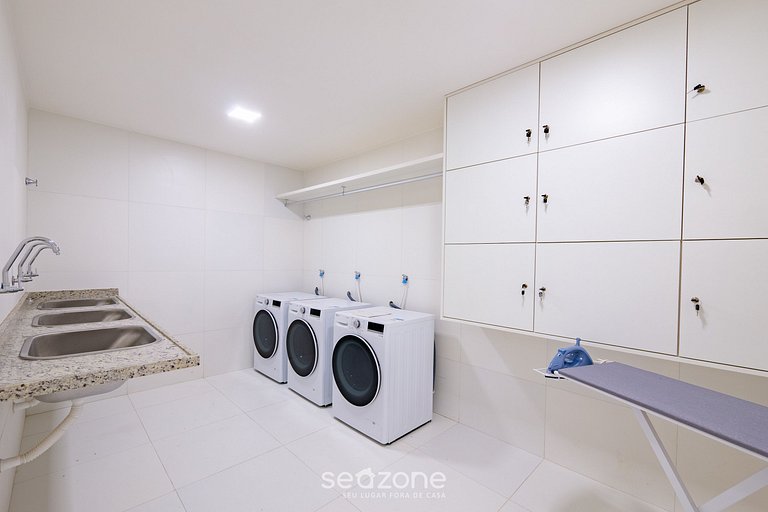 Studio em Cond. c/ Piscina a 720m Praia CLF0143