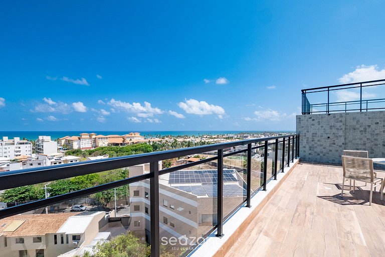Studio em Cond. c/ Piscina a 720m Praia CLF0143