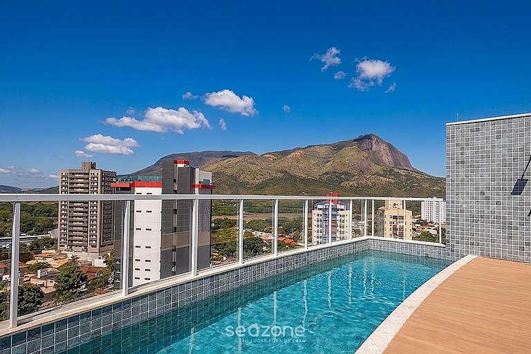 Apto. en Condo. c/ Piscina y Vista Cid. MSU0901