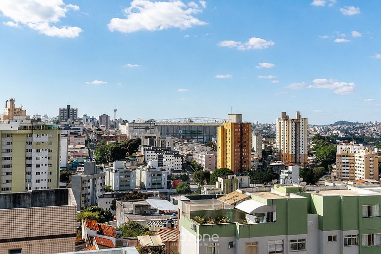 Apto. en Condo. c/ Vista Ciudad en BH RRL0504