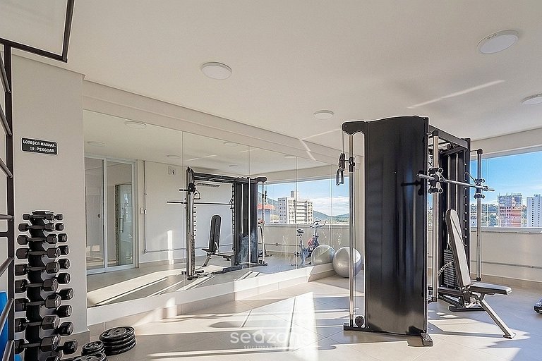 Studio em Cond. c/ Piscina e Vista Cid. MSU1102
