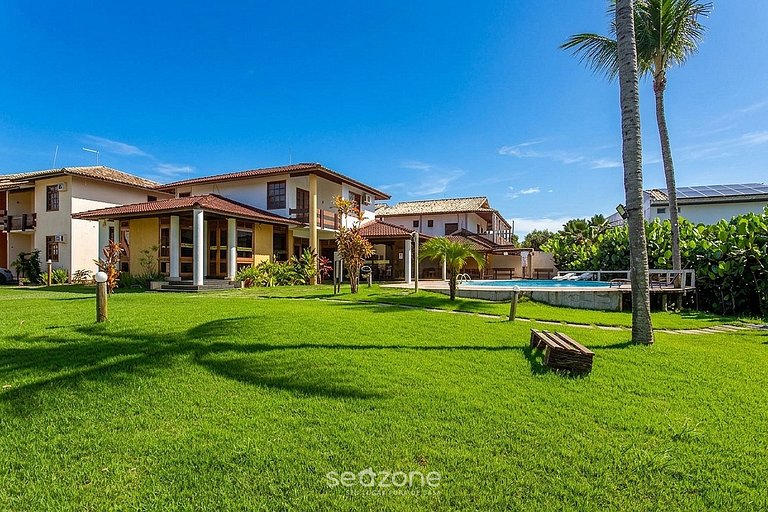 Apto. 50 metros da praia  de Taperapuã AME0125