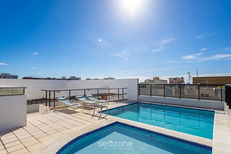 Apto. en Condo. c/ Piscina y Vista Cid. AMS0208