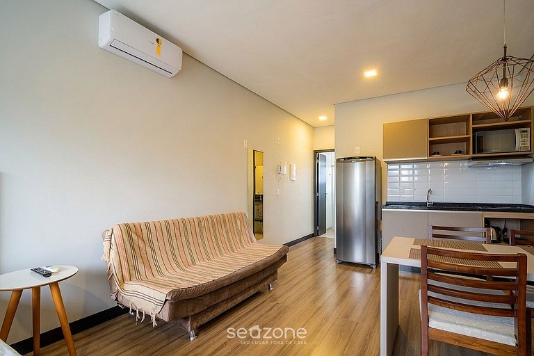 Studio em Cond. c/ Piscina e Vista Cid. STI0104
