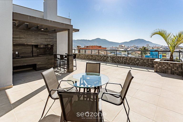 Studio em Cond. c/ Piscina e Vista Cid. STI0104
