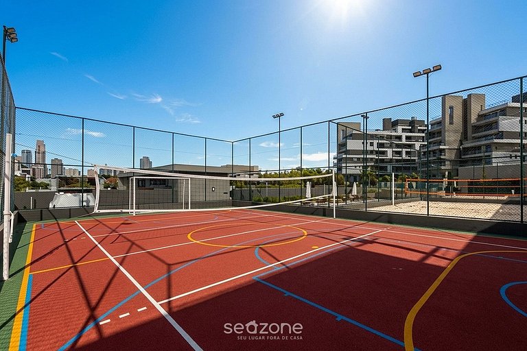 Studio em Cond. c/ Piscina e Vista Cid. RBO0413