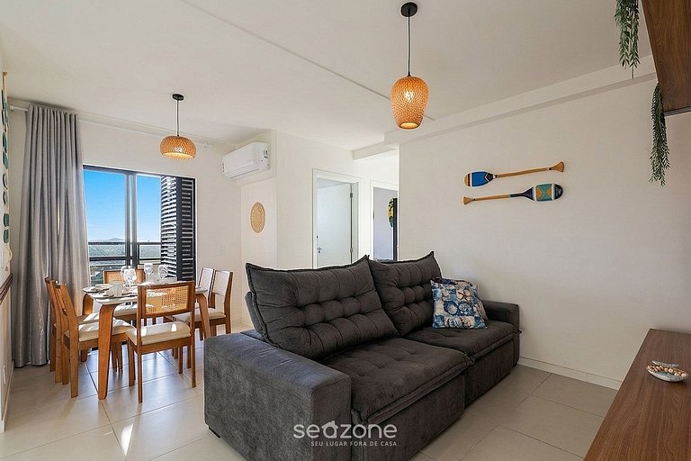 Apto. moderno en condominio con piscina SKL1505
