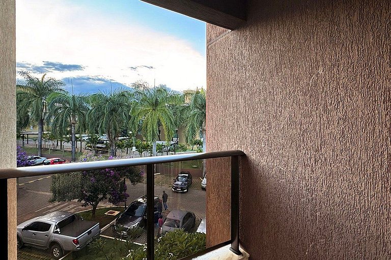 Apto en condominio con piscina y barbacoa CLR314