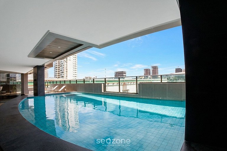 Apto. em Cond. c/ Piscina e Vista Mar TOK0901