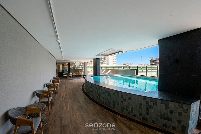 Apto. em Cond. c/ Piscina e Vista Mar TOK0901