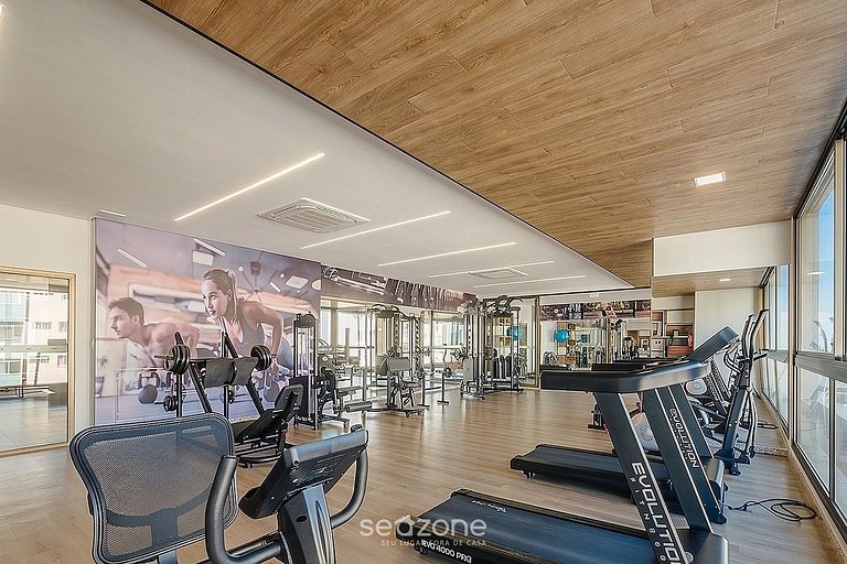 Studio em Cond. c/ Piscina e Vista Mar EDF0907