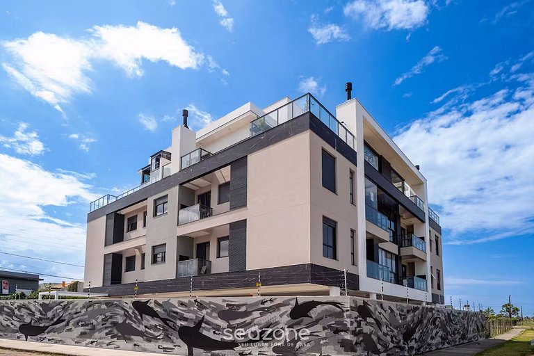 Studio novo a 450m da praia CCS201