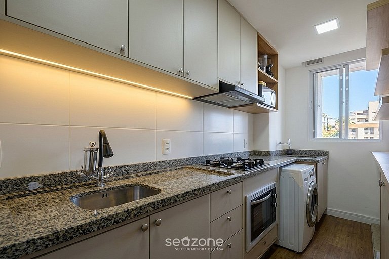 Apt Cond c/ Piscina e Vista Mar 150m Praia CSI1401
