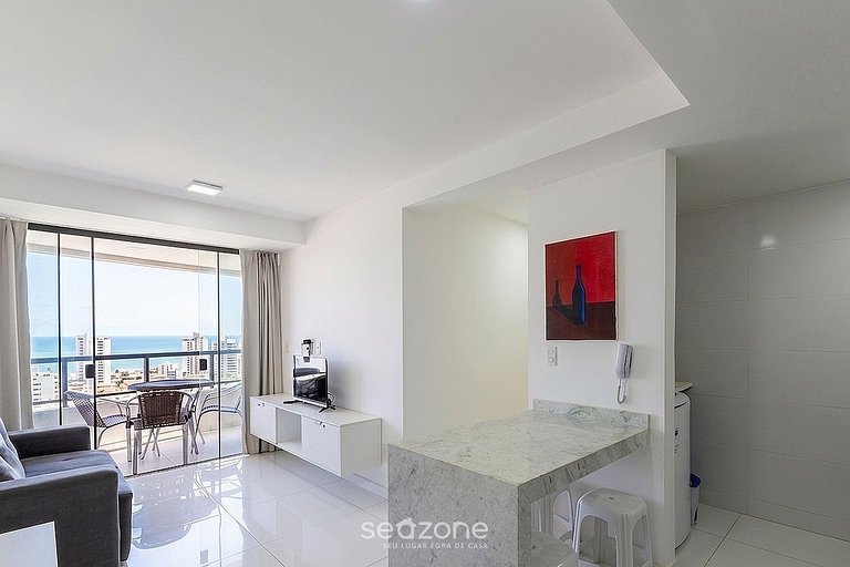 Apto. en Condo. c/ Piscina y vista al Mar PZO0908