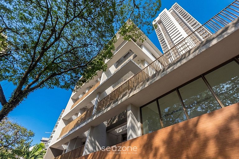 Studio em Cond. c/ Vista Cid. e Coworking PUA0130