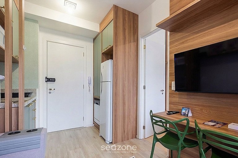 Apto. c/ Balcón, Vista Ciudad en Condo. NVA2217