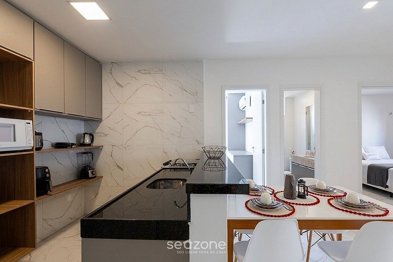 Apto. en Condo. c/ Piscina y Vista Cid. DVO0101