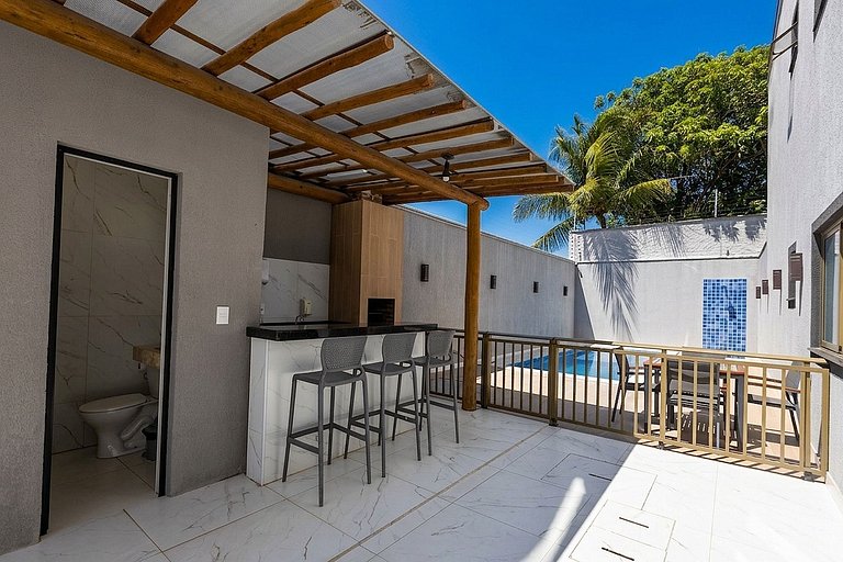 Apto. en Condo. c/ Piscina y Vista Cid. DVO0101