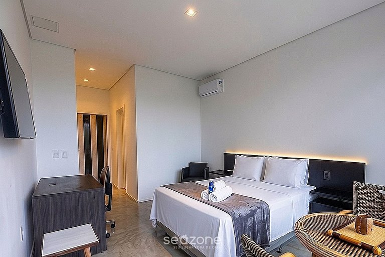 Casa c/ churrasq. priv. a 890m de Siriú ECN0227