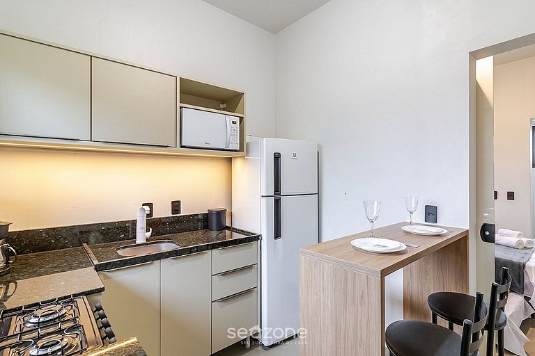 Studio c/ Vista Cid. no Centro OBO0001