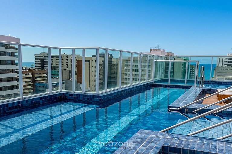 Apto. em Cond. c/ Piscina e Vista Cid. PAB0506
