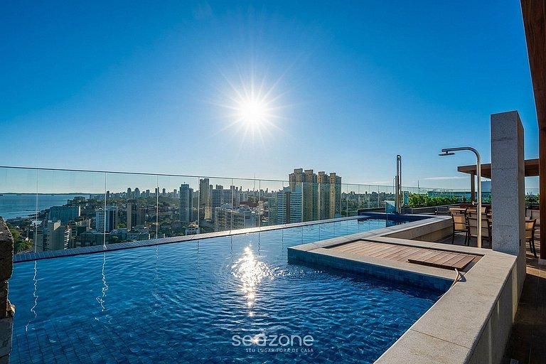 Estudio en Condo. c/ Piscina y Vista Mar BEA1509