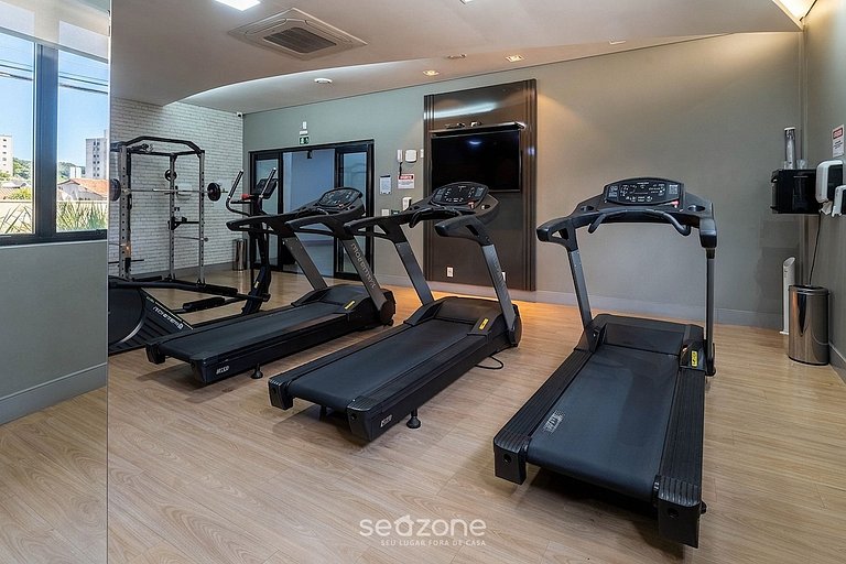 Studio em Cond. c/ Piscina e Vista Cid. VEO0507