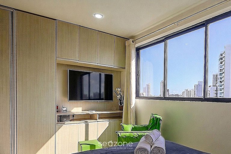 Studio en Condo. c/ Piscina y Vista Cid. GOL1705
