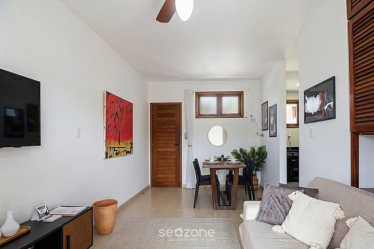 Apto. em Cond. c/ Piscina em Taperapuan APF0232