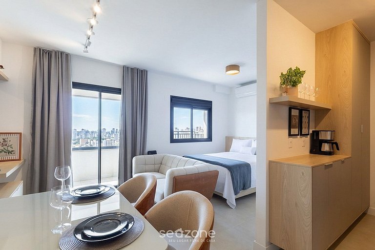 Apto. en Condo. c/ Piscina y Vista Cid. SRU3609