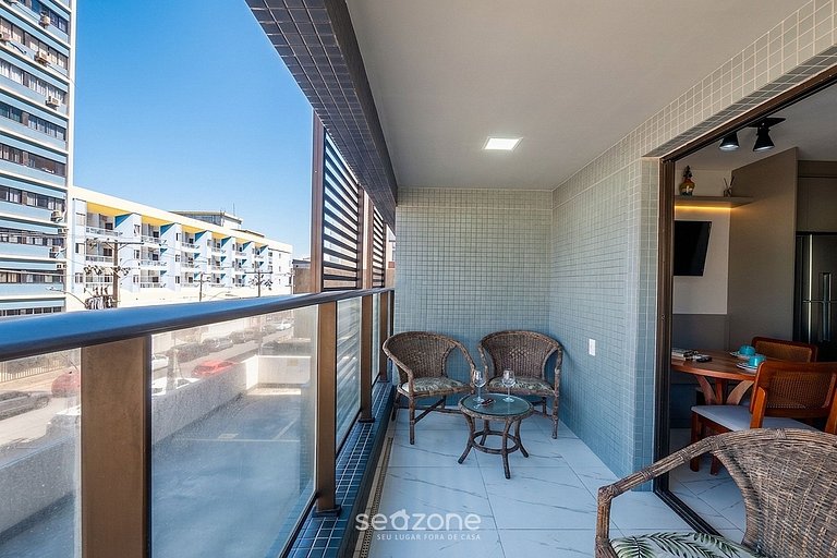 Apto. en Condo. c/ Piscina a 220m Pl. SFB0112